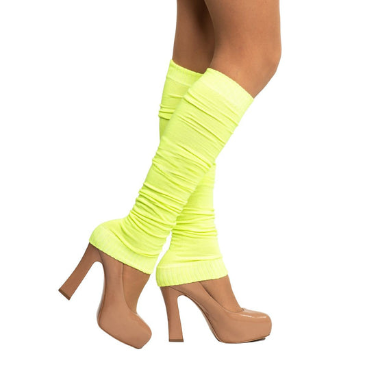 Beenwarmers Neon Geel