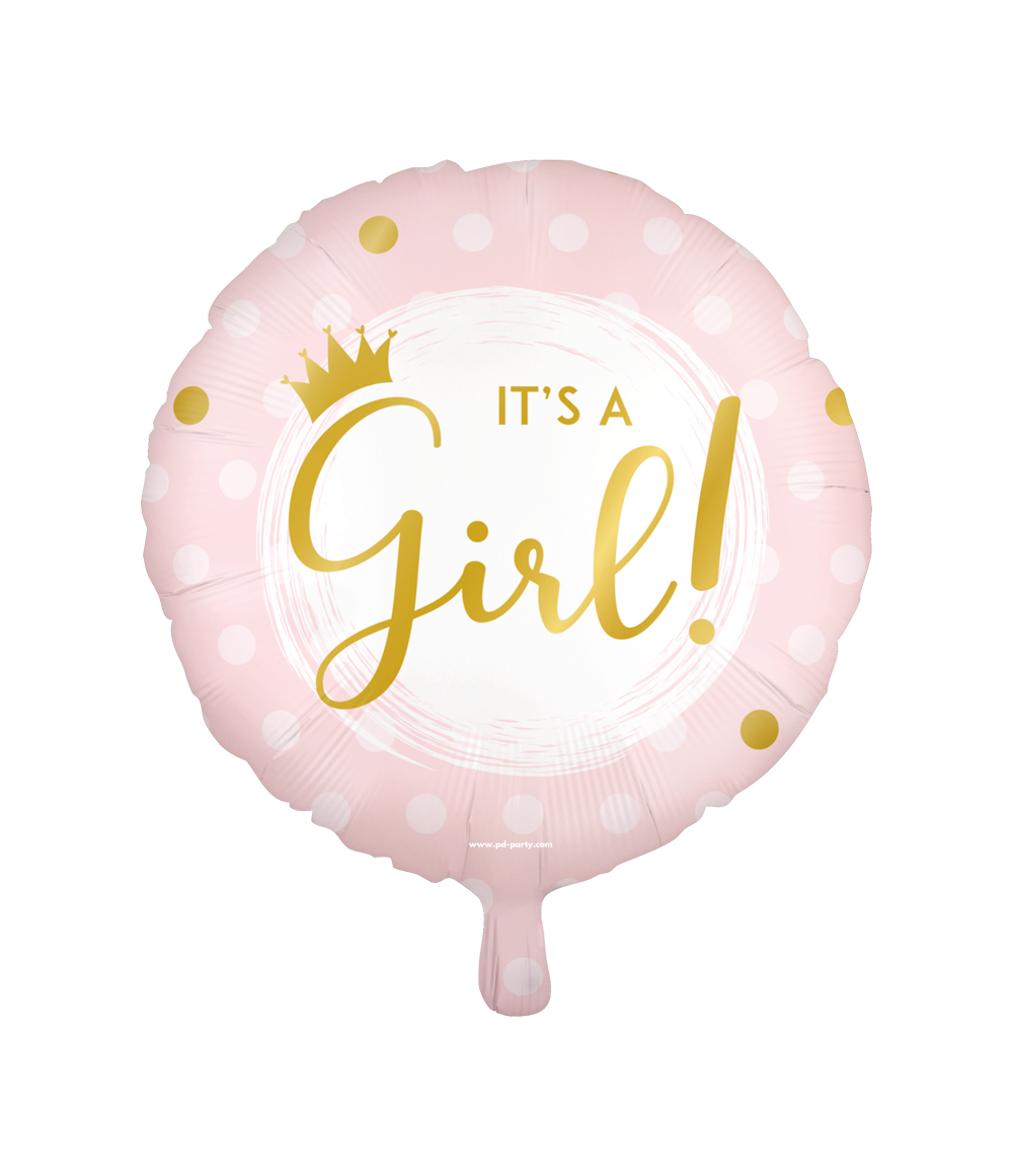 Folieballon Girl