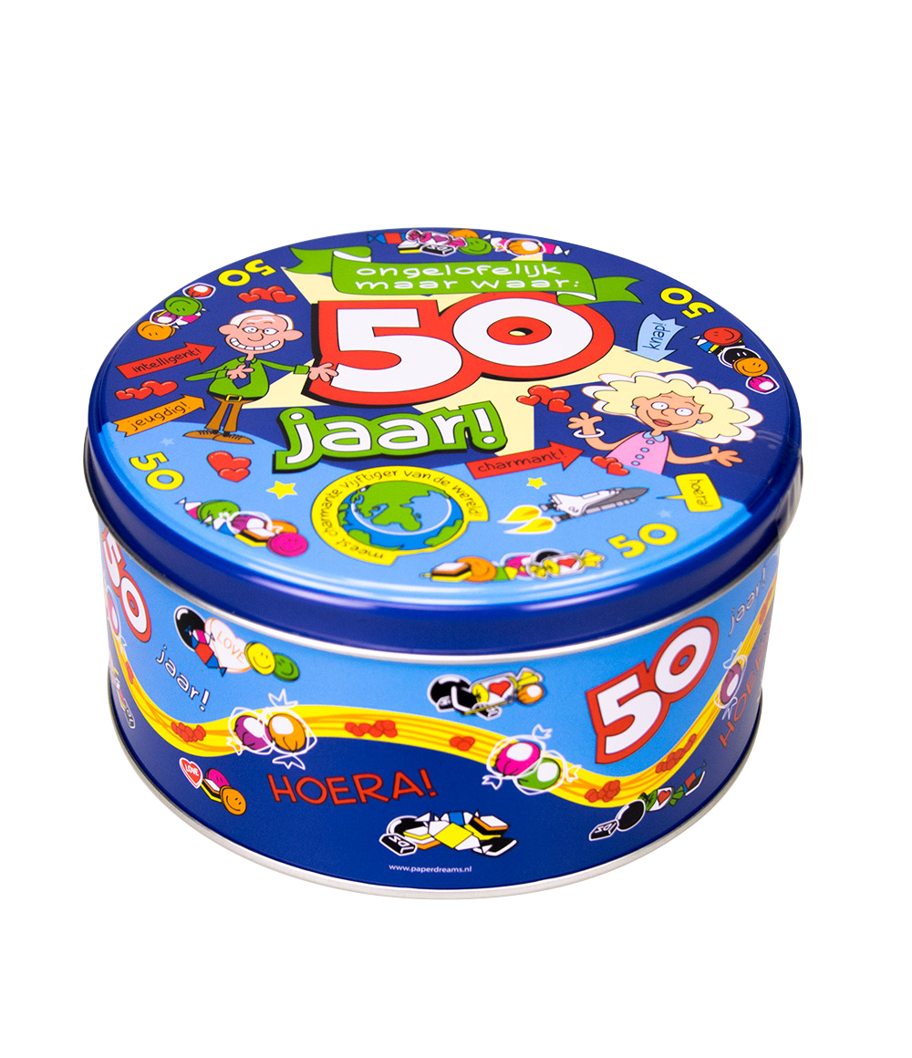 Snoeptrommel 50 jaar