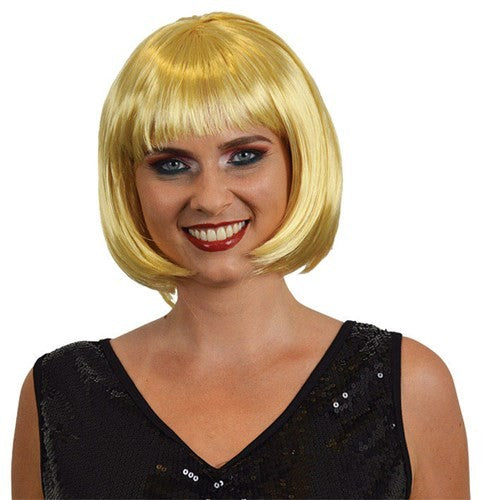 Pruik Bobline blond