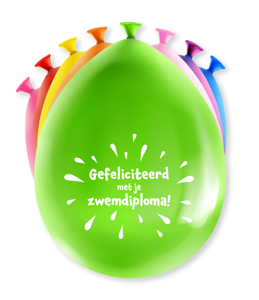 Ballonnen Zwemdiploma