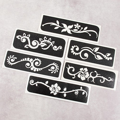 Grimas Tattoo Stencil set Festival2