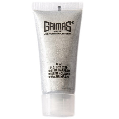 Grimas Liquid Make up Pearl zilver 8 ml