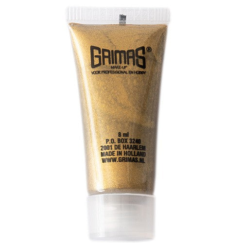 Grimas Liquid Make up Pearl goud 8 ml