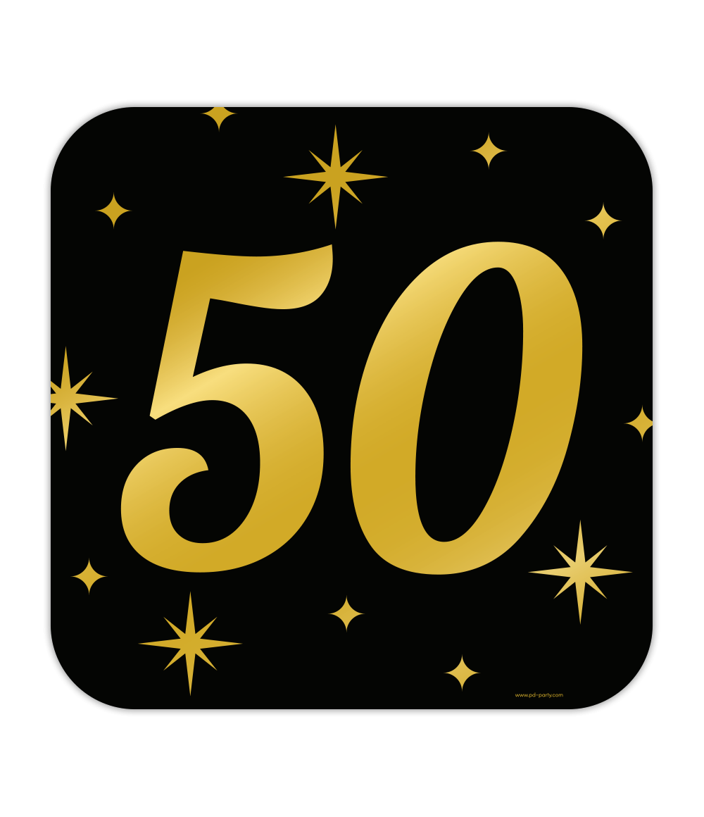 Huldeschild Classy Party 50 jaar
