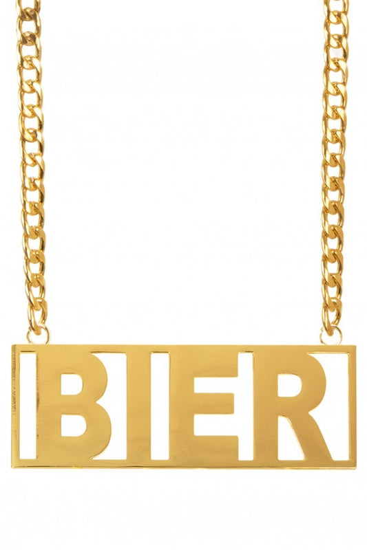 Ketting met hanger Bier