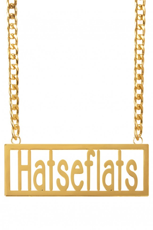 Ketting met hanger Hatseflats