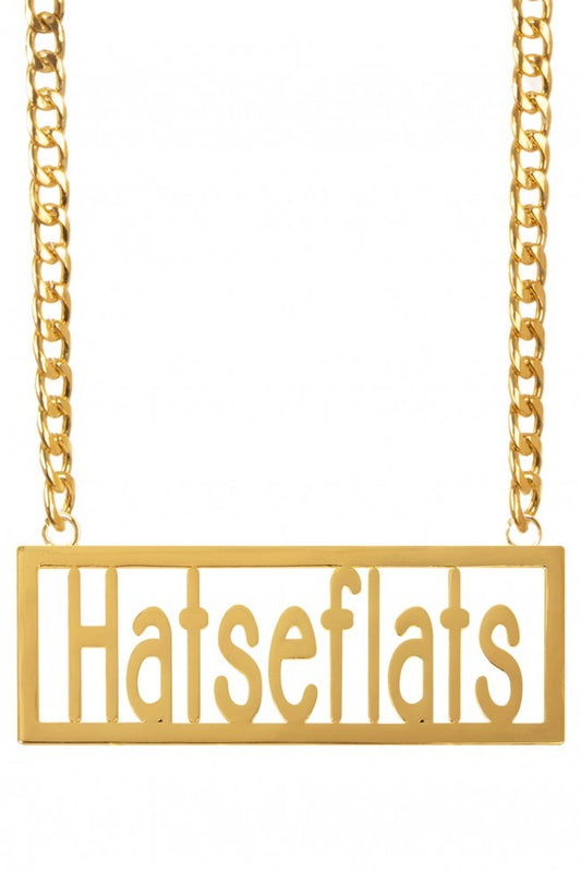 Ketting met hanger Hatseflats