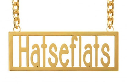 Ketting met hanger Hatseflats