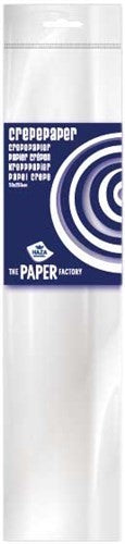 Crepe papier Wit