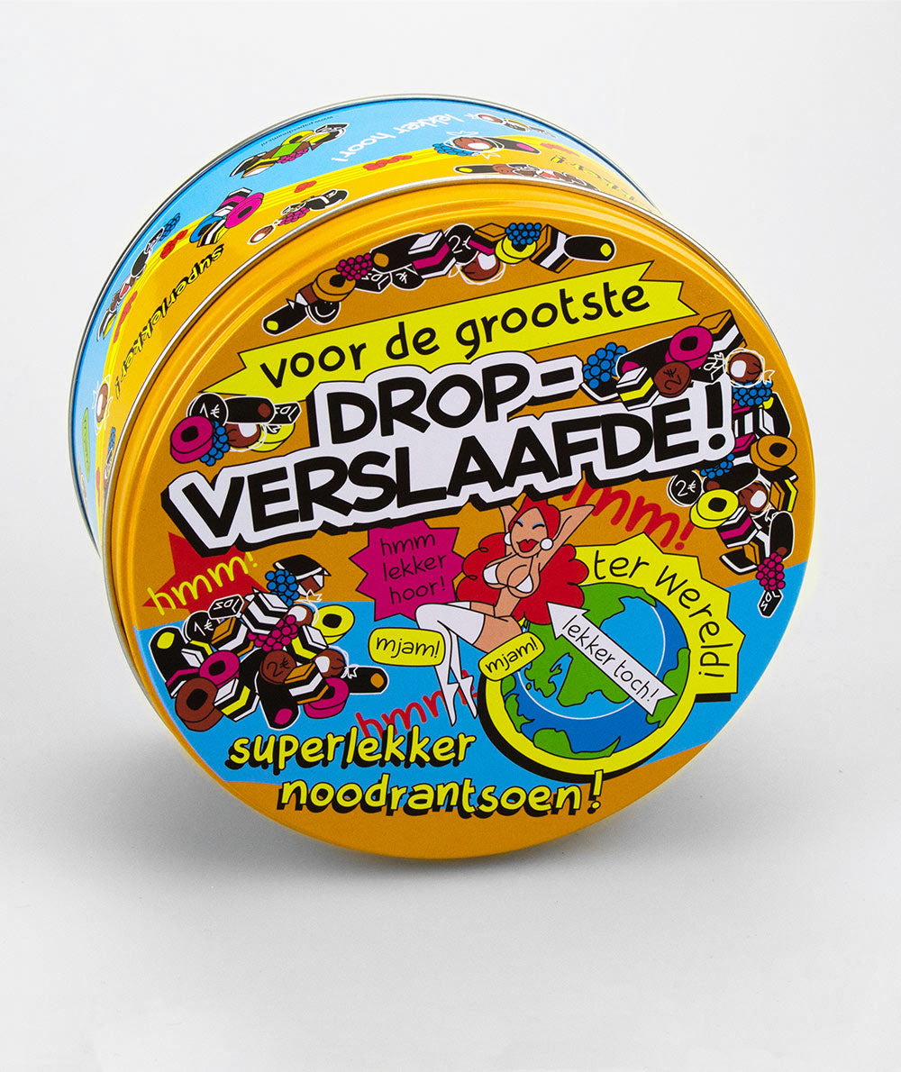 Snoeptrommel Dropverslaafde