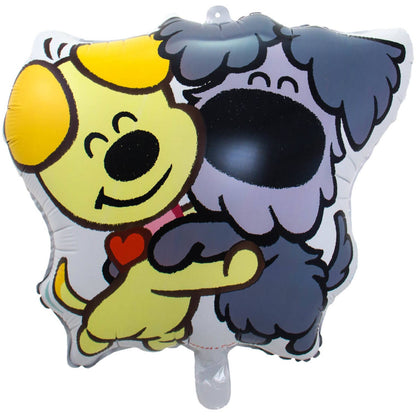 Folieballon Woezel en Pip XL