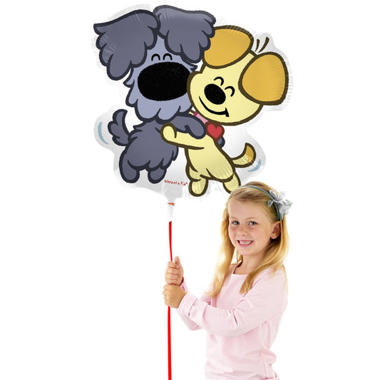 Folieballon Woezel en Pip XL