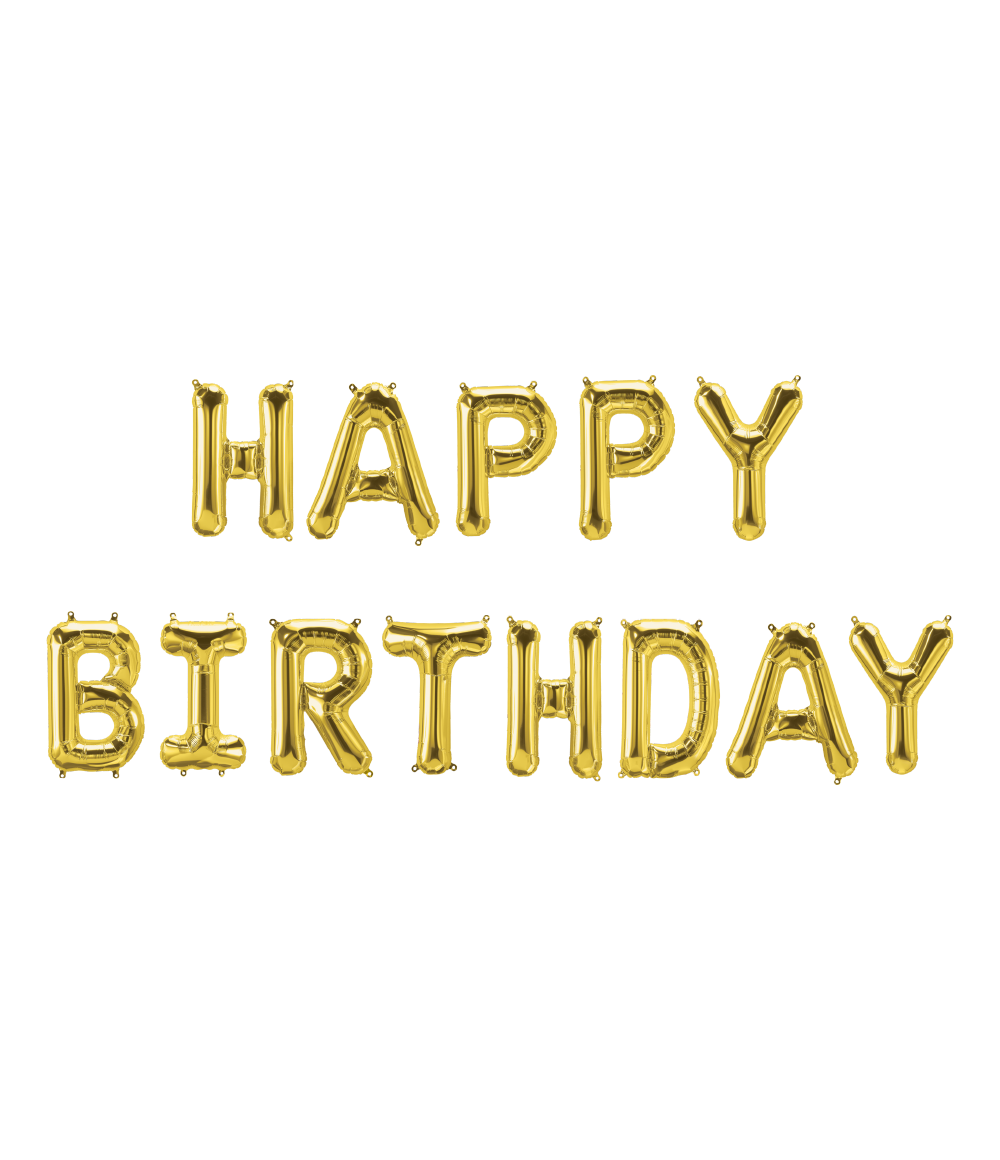 Folie ballon Kit Happy Birthday