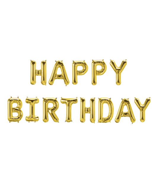 Folie ballon Kit Happy Birthday