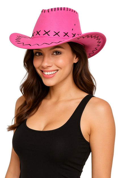 Cowboy Hoed roze