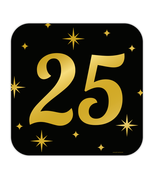 Huldeschild Classy Party 25 jaar