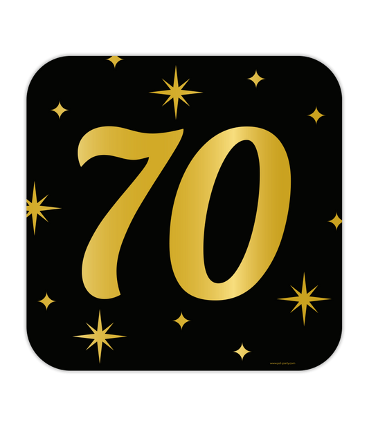 Huldeschild Classy Party 70 jaar