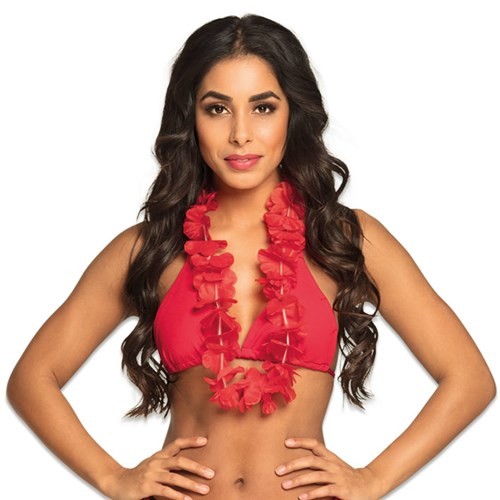 Hawaiikrans Rood