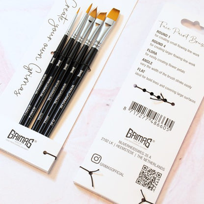Grimas Face Paint Brush set