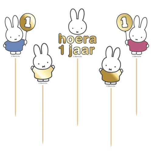Taartdecoratie Nijntje First Birthday
