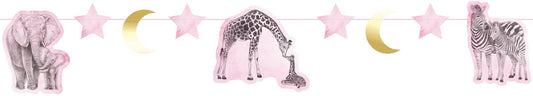 Safari Figurenslinger roze