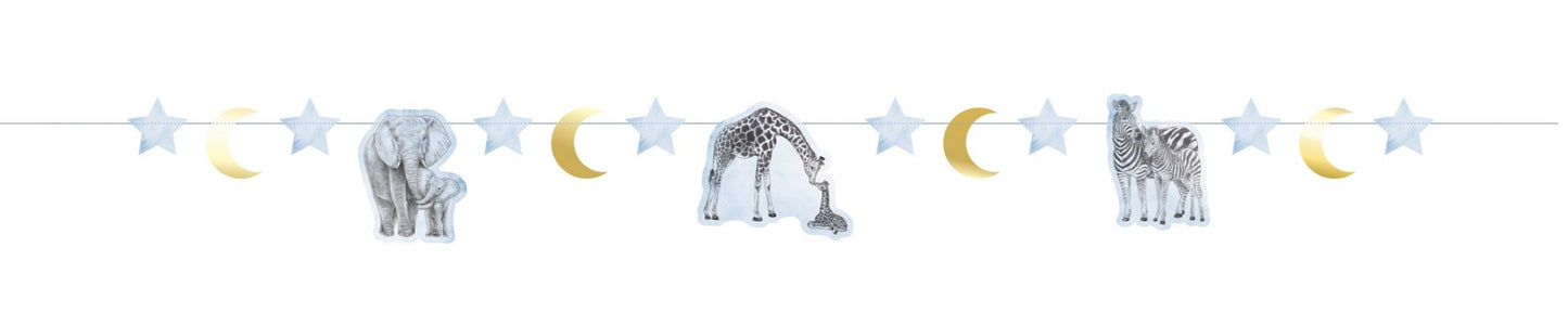 Safari Figurenslinger blauw