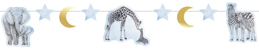 Safari Figurenslinger blauw