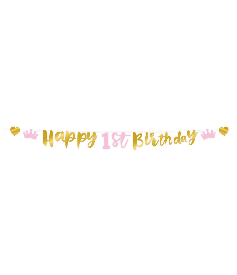 Letterslinger First Birthday Girl