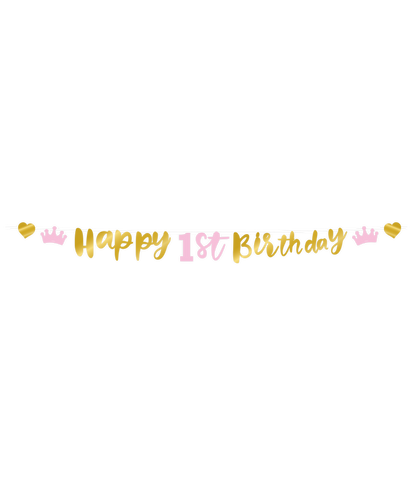 Letterslinger First Birthday Girl
