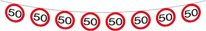 Slingerlijn 50 jaar Verkeersbord
