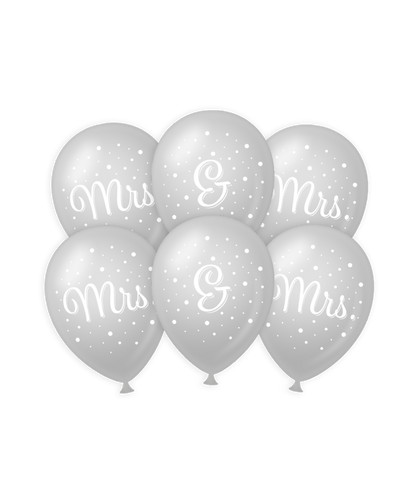 Ballonnen Mrs & Mrs
