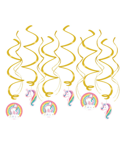 Swirl decoratie Unicorn