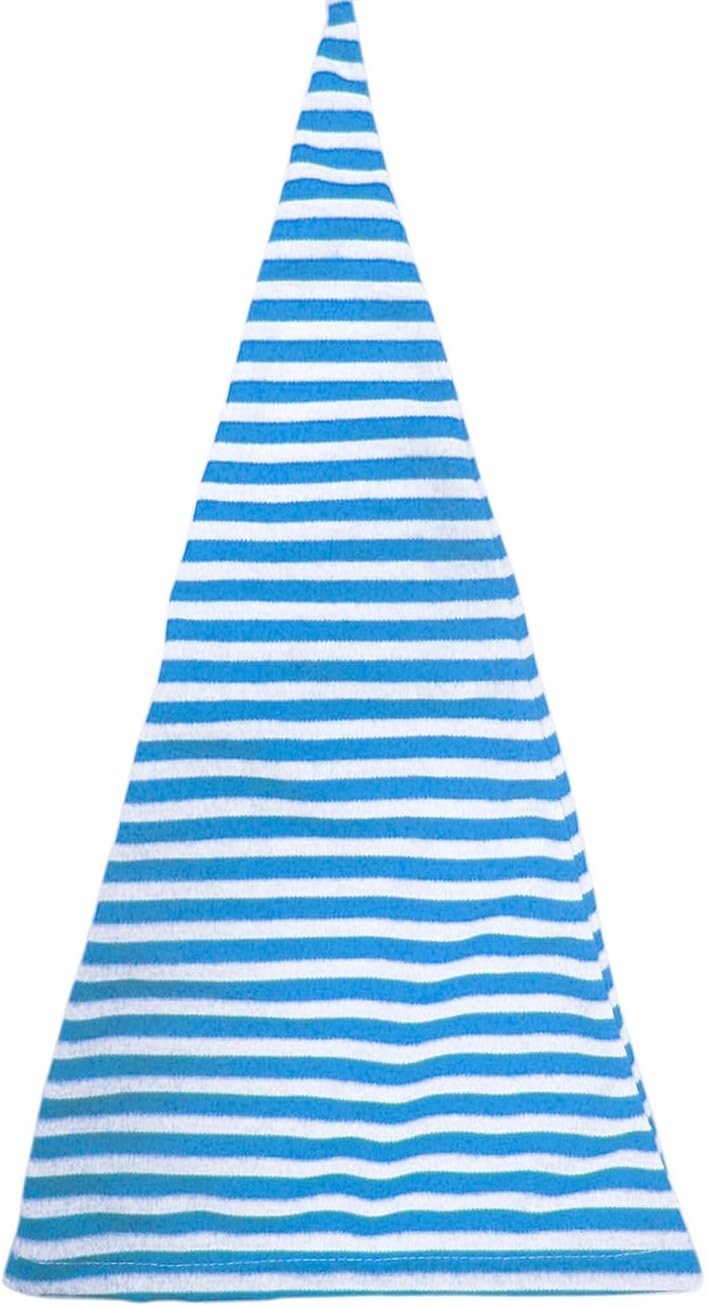 Slaapmuts Blauw Wit