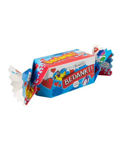 Snoepverpakking Hartelijk Bedankt