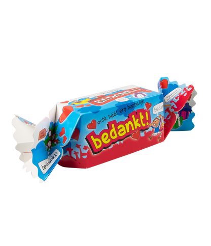 Snoepverpakking Hartelijk Bedankt