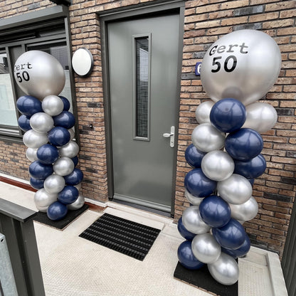 Ballonnen Pilaar met tekst of afbeelding