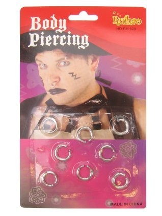 Neusring Piercing Zilver