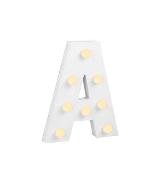 Licht Letter A