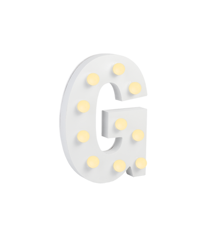 Licht Letter G