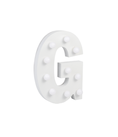 Licht Letter G