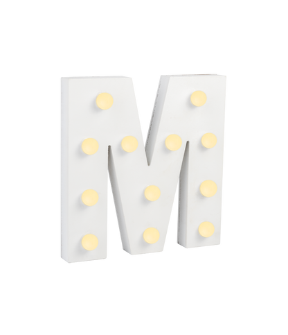 Licht Letter M