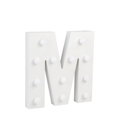 Licht Letter M