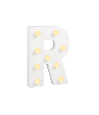 Licht Letter R