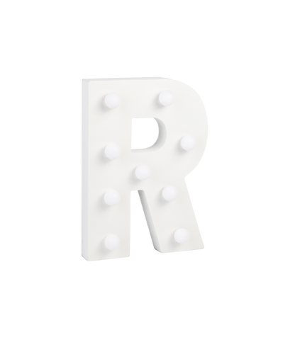 Licht Letter R