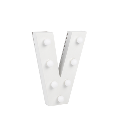 Licht Letter V