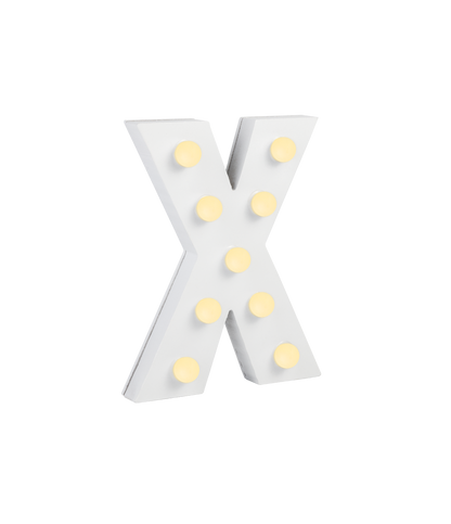 Licht Letter X
