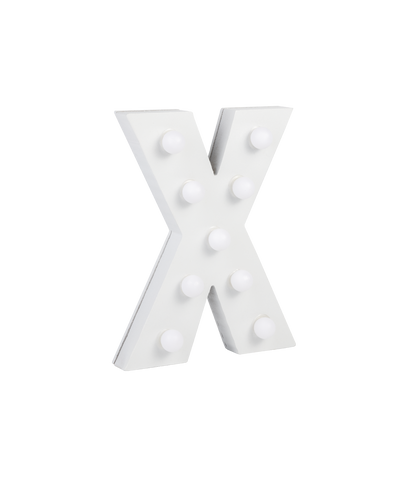Licht Letter X