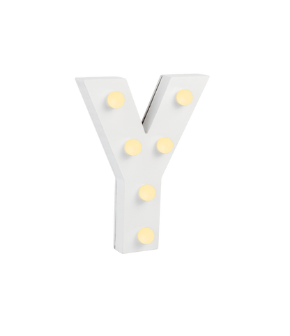 Licht Letter Y