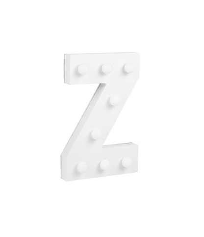 Licht Letter Z